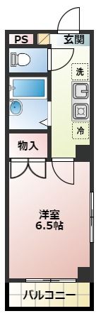 COLORS所沢の間取り画像