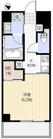 ダン・ラベニール北新宿の間取り画像