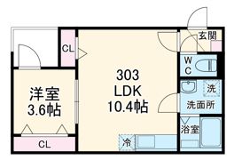 GRADUS薬円台の間取り画像