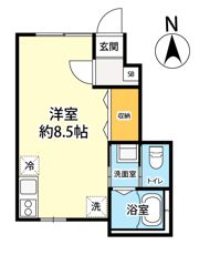 キャメル櫛引3の間取り画像