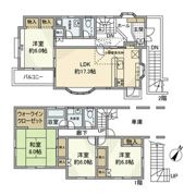 北越谷戸建の間取り画像