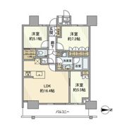 THE TOYOSU TOWERの間取り画像