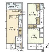 諸の木3丁目戸建の間取り画像
