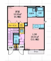 シャーメゾンGLANZの間取り画像