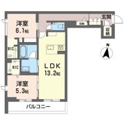 アリビオの間取り画像
