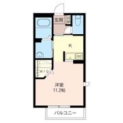 アークハイツBの間取り画像