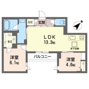 ブリーゼ アイビーの間取り画像