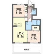 パールガーデンヒルAの間取り画像