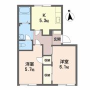 SQUARE VIE Bの間取り画像