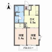コンフォートB館の間取り画像