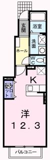 シルバーライニングBの間取り画像