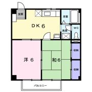 シャトレー中井の間取り画像