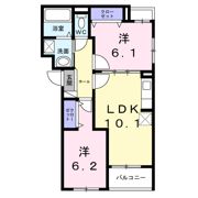 ブリオ安満 B棟の間取り画像