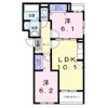 安満西の町アパート（028124001）の間取り画像