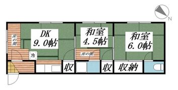 松栄コーポの間取り画像