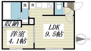 ASTI－STAGE －anela－の間取り画像