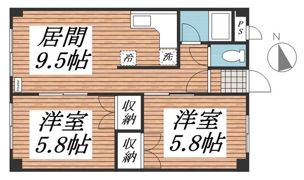 プレミアムバリューバンク美園の間取り画像