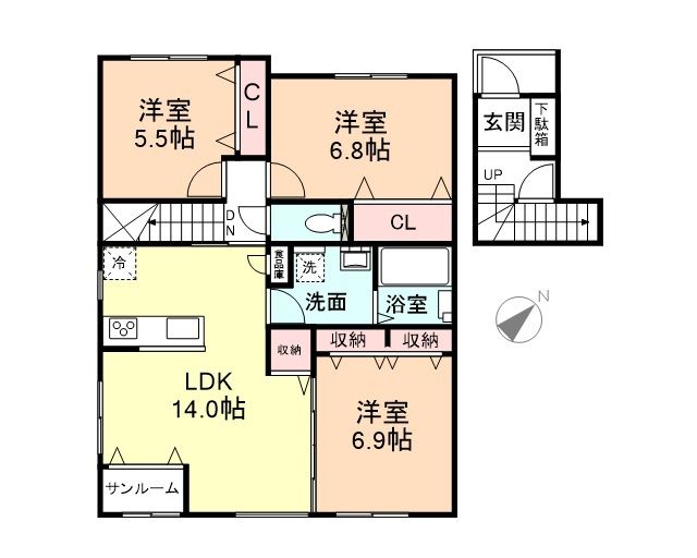 間取図