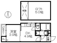 リバティー・JKの間取り画像