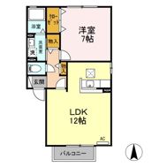 スクウェア･ヒル Eの間取り画像