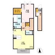 スパローハウス五番舘 Bの間取り画像