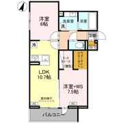 アドラブール B棟の間取り画像