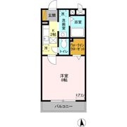 ルポゼ東中山の間取り画像