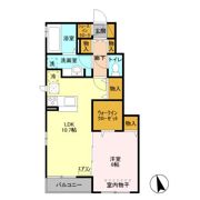 リヴェール Bの間取り画像