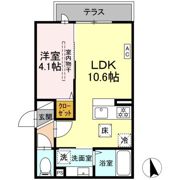 D Paina大丸の間取り画像