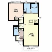 シャーメゾン旭町の間取り画像