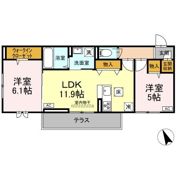 D-ROOM YTの間取り画像