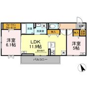D-ROOM YTの間取り画像