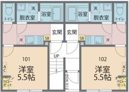 カインドネス相模原氷川町Ⅲの間取り画像