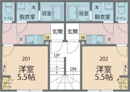 カインドネス相模原氷川町Ⅲの間取り画像