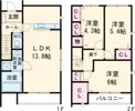Twin Terrace赤塚の間取り画像