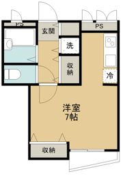 煉瓦館EAST FACEの間取り画像