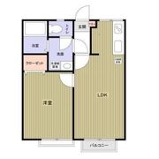 エステートピア東所沢1の間取り画像