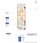 アーバハイツ六町環七北通りの間取り画像