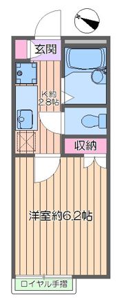 カーサフローラの間取り画像