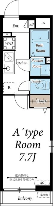 グレイス本厚木の間取り画像