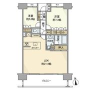北千住パークハウスの間取り画像