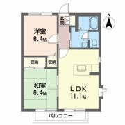 ハイブリッジコートIの間取り画像