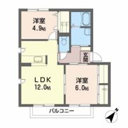 ヴィラージュの間取り画像