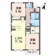 エターナル桑野の間取り画像
