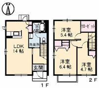 シャトー・Nの間取り画像