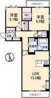 Cuon新涯の間取り画像