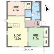 バリュージュIの間取り画像