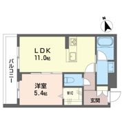 バレヌブルー元山の間取り画像