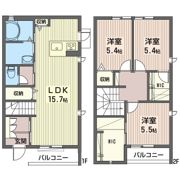 スリーブランチ Cの間取り画像