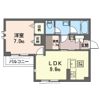 カサデ相之川の間取り画像